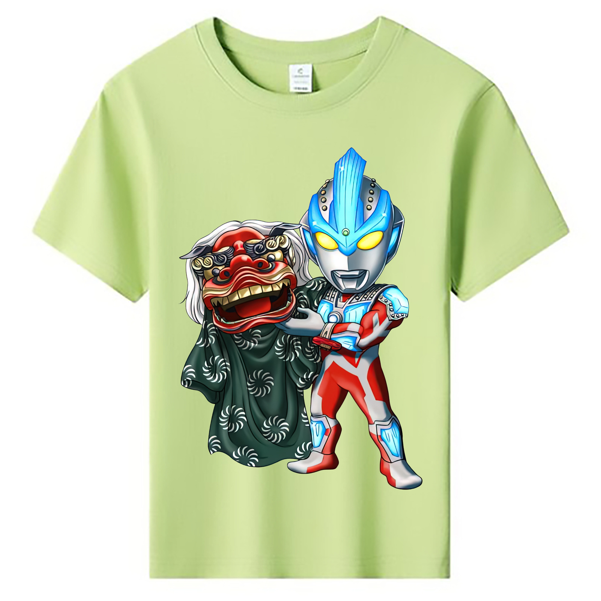 （画像用） ウルトラマン Ultraman 綿100％キッズTシャツ（フロントプリント）